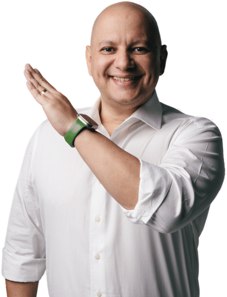 Gio Mil&eacute;o, fundador do Farm&aacute;cia10x